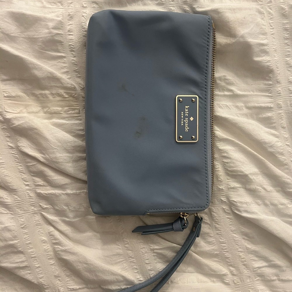 Kate Spade Slate Blue Wristlet
